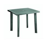 Tavolo in resina verde modello Fiocco