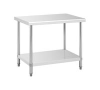 Tavolo inox - ECO - 100 x 70 cm - 250 kg - Royal Catering RCAT-100/70-NW