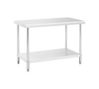 Tavolo inox - ECO - 120 x 60 cm - 110 kg - Royal Catering RCAT-120/60-NW