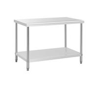 Tavolo inox - ECO - 120 x 70 cm - 400 kg - Royal Catering RCAT-120/70