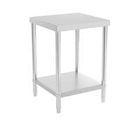 Royal Catering Seconda Mano Tavolo inox - 60 x 60 cm - Portata: 150 kg RCAT-60/60-NW