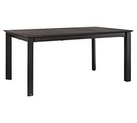 BIZZOTTO - Tavolo Allungabile Konnor 160-240X100 Antracite CX23