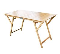TAVOLO RICHIUDIBILE PIEGHEVOLE LAURA A STRISCE 70x140 cm DA PIC NIC CAMPEGGIO
