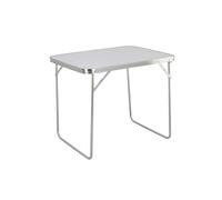 TAVOLO LEGGERO PIEGHEVOLE SALVASPAZIO CAMPEGGIO GIARDINO 80X60CM METALLO BIANCO