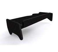 TAVOLO LUNGO CRUSCOTTO LED IN LEGNO MAN CABINA STRETTA TGA TGL NERO E ROSSO