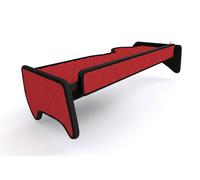 TAVOLO LUNGO CRUSCOTTO LED IN LEGNO MAN CABINA STRETTA TGA TGL ROSSO