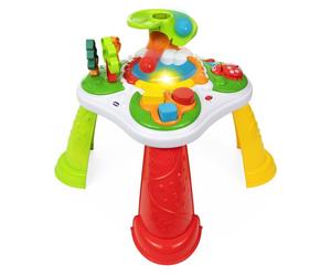 Tavolo magico della foresta con attività manuali e elettroniche - gioco educativo per bambini - 12m+