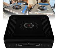 Tavolo Mahjong portatile automatico con piastrelle magnetiche, design pieghevole per interni ed esterni, facile da trasportare, set di miscelazione automatica