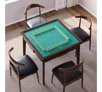 Tavolo Mahjong, tavolo da gioco di carte quadrato staccabile per 4 giocatori, in legno con cassetti, design multifunzionale, gambe rimovibili