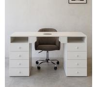 Tavolo manicure professionale con aspiratore a scelta tra 100W e Shemax V-PRO