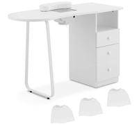 Tavolo manicure professionale salone di bellezza 3 cassetti