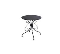 Tavolo Metallo Antracite diametro 70 cm ESTERNO VERANDA GIARDINO