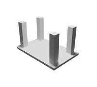 Tavolo Mobile Accessorio per Playmobil Casa Bambole Playsets Stampato 3D