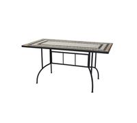 TAVOLO DECORO MOSAICO 'CLASSIC I' cm 150 x 80 x h73