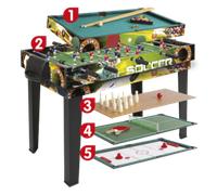 Tavolo Multigioco 5 In 1