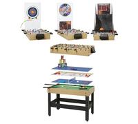 Tavolo multigioco 8 in 1 - Dimensioni 109x57x84 cm - Nouvo