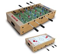 TAVOLO MULTI GIOCO GARLANDO MULTIGIOCO 2 GIOCHI IN UNO CON ASTE RIENTRANTI