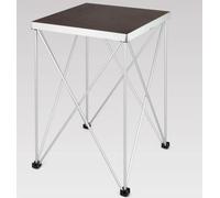 TAVOLO MULTIUSO DJ TESTE MOBILI VIDEOPROIETTORI RICHIUDIBILE 60 X 60 CM CON RAGNO ALTEZZA 100 CM