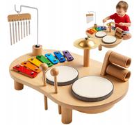 Tavolo musicale educativo in legno