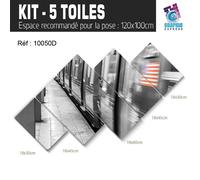 Tavolo New York Treno Metro - Impressione Immagine 60 Modelli Stampati NY-20