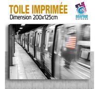 Tavolo New York Treno Metro - Impressione Immagine 60 Modelli Stampati NY-20