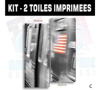 Tavolo New York Treno Metro - Impressione Immagine 60 Modelli Stampati NY-20