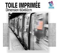 Tavolo New York Treno Metro - Impressione Immagine 60 Modelli Stampati NY-20