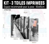 Tavolo New York Treno Metro - Impressione Immagine 60 Modelli Stampati NY-20