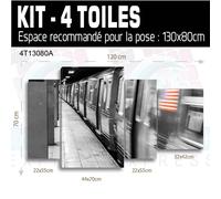 Tavolo New York Treno Metro - Impressione Immagine 60 Modelli Stampati NY-20