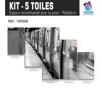 Tavolo New York Treno Metro - Impressione Immagine 60 Modelli Stampati NY-20