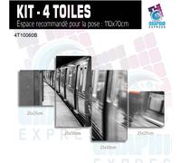 Tavolo New York Treno Metro - Impressione Immagine 60 Modelli Stampati NY-20