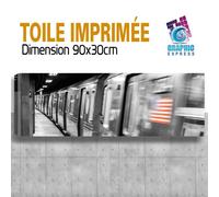 Tavolo New York Treno Metro - Impressione Immagine 60 Modelli Stampati NY-20