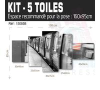 Tavolo New York Treno Metro - Impressione Immagine 60 Modelli Stampati NY-20