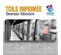 Tavolo New York Treno Metro - Impressione Immagine 60 Modelli Stampati NY-20