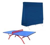 Tavolo Oxford o standard destinato a coprire tavoli da ping pong 2,7 x 1,5 m protezione e esterno pieghevole da tennis stile piatto interno dotato di cerniere antivento antipolvere