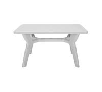TAVOLO PAGODA RETTANGOLARE 140X85 BIANCO VERDE ANTRACITE GRANDSOLEIL