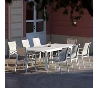 Tavolo Palm Beach Bianco Allungabile