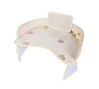 Tavolo per auto per bambini - vassoio da viaggio per bambini per auto, tasche a più tasche impermeabili vassoio pieghevole | Tavolo portatile di grande capacità per sala da pranzo, disegno, vassoio pe