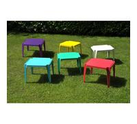TAVOLO PER BAMBINI BABY cm. 55x50x44 h col. Rosso