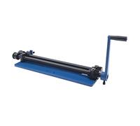 Tavolo per bordi, piegatrice circolare 460 mm, macchina per goffratura manuale 18 pollici, con 6 set di stampi per cubi, adatto per laboratori di lamiere