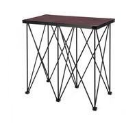 TAVOLO PER DJ EVENTI REGIA RICHIUDIBILE 60 X 120 CM CON RAGNO ALTEZZA 100 CM COLORE NERO