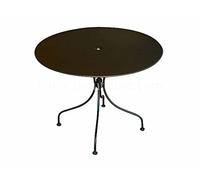 TAVOLO PER ESTERNI IN FERRO ROTONDO DIAMETRO 90 CENTIMETRI