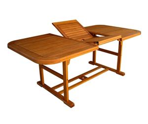 Tavolo per esterno rettangolare allungabile fino a 200 cm PUEBLO