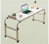 Tavolo per laptop con ruote, per letto matrimoniale o king size