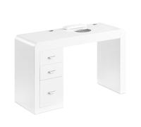 Tavolo per manicure con aspiratore a turbina | Mod. DESK 312 (Cassettiera a Sinistra)