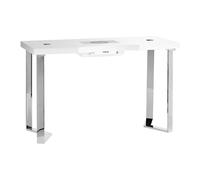 Tavolo per Manicure Momo 05-SL con Aspiratore Momo J02 (bianco/argento)