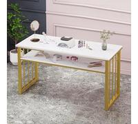 Tavolo per manicure scrivania per unghie per onicotecnico,Stazione per unghie moderna con texture marmorizzata con ripiani aperti ,Tavolo per unghie in legno per salone di bellezza e spa toletta