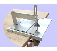 Tavolo per seghetto alternativo con guida a rulli per tagli precisi e tutti i seghetti alternativi