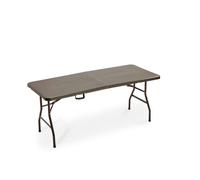 TAVOLO PIEGH HORECA NOCE RET PLASTICA 180X76X74H CM