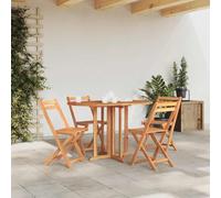 Tavolo Pieghevole a Farfalla in Teak Massello 120x70 cm per Esterno e Interno, Tavolo da Giardino Pieghevole con Design Elegante per Patio, Cucina e Sala da Pranzo, Resistente alle Intemperie